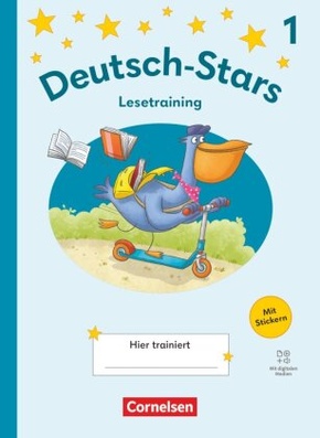 Deutsch-Stars - Lesetraining Ausgabe 2025 - 1. Schuljahr