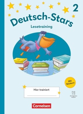 Deutsch-Stars - Lesetraining Ausgabe 2025 - 2. Schuljahr