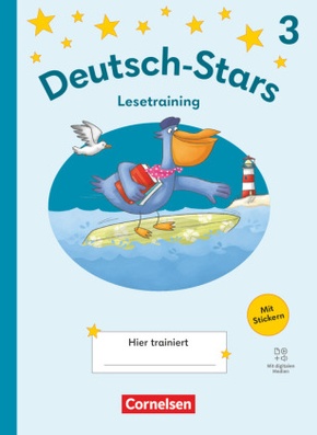 Deutsch-Stars - Lesetraining Ausgabe 2025 - 3. Schuljahr