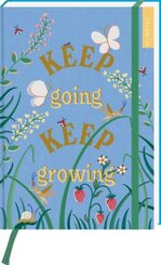 myNOTES Papeterie: Notizbuch A5 Cottage Style: Keep going keep growing