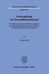 Gesetzgebung im Gesundheitsnotstand