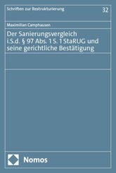 Der Sanierungsvergleich i.S.d. § 97 Abs. 1 S. 1 StaRUG und seine gerichtliche Bestätigung