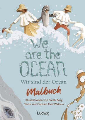 We are the Ocean - Wir sind der Ozean - Malbuch für Kinder