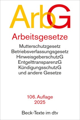 Arbeitsgesetze. ArbG