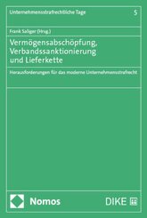 Vermögensabschöpfung, Verbandssanktionierung und Lieferkette