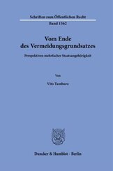 Vom Ende des Vermeidungsgrundsatzes