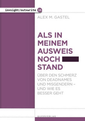 Als in meinem Ausweis noch ... stand