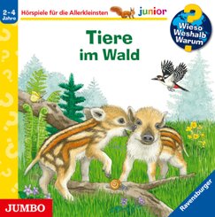 Wieso? Weshalb? Warum? Junior:Tiere im Wald, 1 Audio-CD