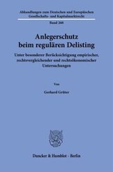 Anlegerschutz beim regulären Delisting