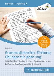 Grammatikstreifen - Einfache &Uuml;bungen f&uuml;r jeden Tag