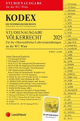 KODEX Völkerrecht Studienausgabe WU Wien