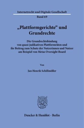 "Plattformgerichte" und Grundrechte