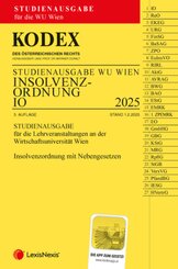 KODEX Insolvenzordnung für die WU  2025 - inkl. App