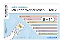 Ich kann Wörter lesen - Teil 2 - Meine Lesedosen 8-14 im Set