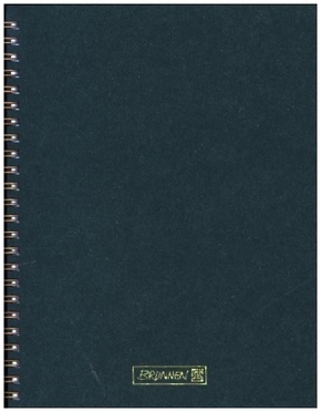 Notizbuch Wire-O A5 dotted forest