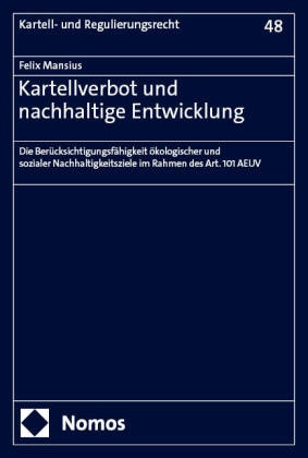 Kartellverbot und nachhaltige Entwicklung
