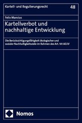 Kartellverbot und nachhaltige Entwicklung