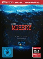 Misery, 1 4K UHD-Blu-ray + 2 Blu-ray (Limited Collector's Edition im Mediabook)