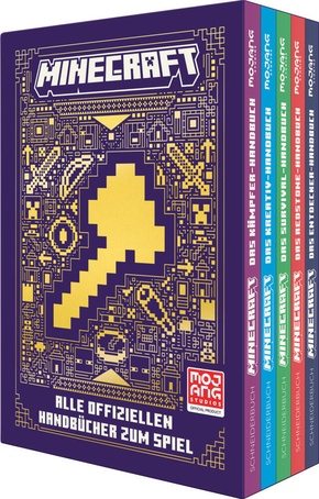 Minecraft Alle offiziellen Handbücher zum Spiel