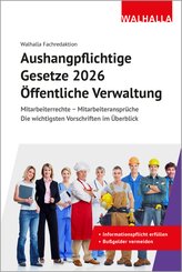 Aushangpflichtige Gesetze 2026 &Ouml;ffentliche Verwaltung