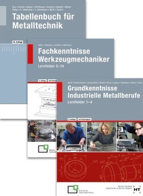 Paketangebot Werkzeugmechaniker, m. 1 Buch, m. 1 Buch, m. 1 Buch