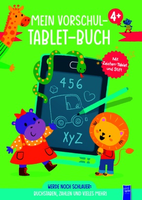 Mein Vorschul-Tablet-Buch 4 + (grünes Cover)