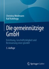 Die gemeinn&uuml;tzige GmbH