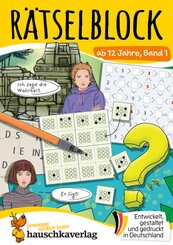 R&auml;tselblock ab 12 Jahre, Band 1