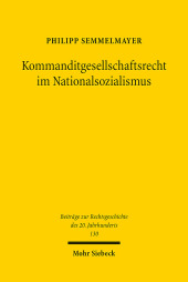 Kommanditgesellschaftsrecht im Nationalsozialismus