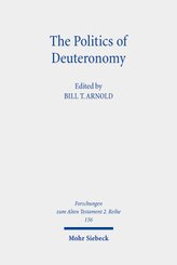 The Politics of Deuteronomy
