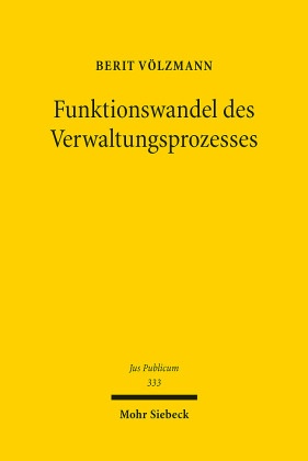 Funktionswandel des Verwaltungsprozesses