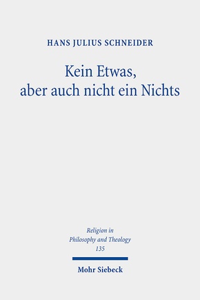Kein Etwas, aber auch nicht ein Nichts
