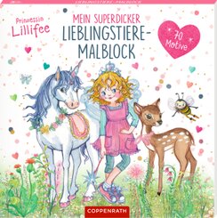 Mein superdicker Lieblingstiere-Malblock
