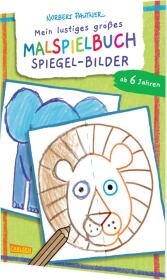 Mein lustiges großes Malspielbuch: Spiegel-Bilder (ab 6 Jahren)