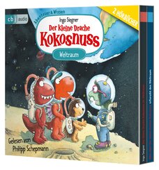 Der kleine Drache Kokosnuss - Abenteuer & Wissen - Weltraum, 2 Audio-CD