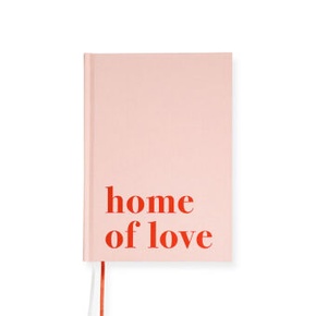 "home of love" Journal | Mit wunderschönem Farbschnitt