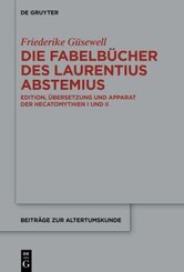 Die Fabelb&uuml;cher des Laurentius Abstemius