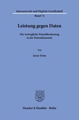 Leistung gegen Daten