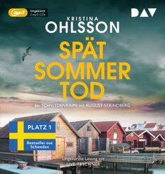 Spätsommertod. Ein Schwedenkrimi mit August Strindberg, 2 Audio-CD, 2 MP3