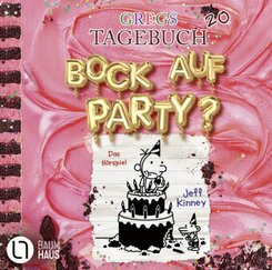 Gregs Tagebuch 20 - Bock auf Party?,1 Audio-CD