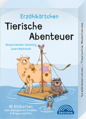 Erzählkärtchen: Tierische Abenteuer