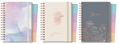 Journal Fancy dotted A5 sortiert