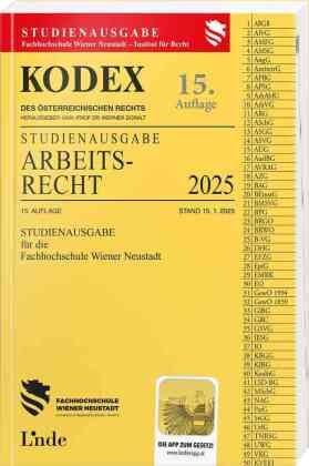KODEX Studienausgabe Arbeitsrecht FH Wr. Neustadt 2025