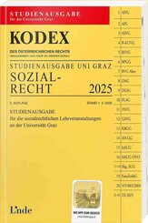KODEX Studienausgabe Sozialrecht Graz 2025