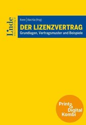 Der Lizenzvertrag (Kombi Print&digital)