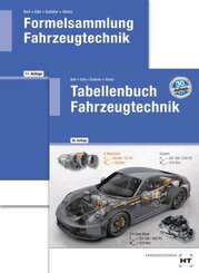 Paketangebot Tabellenbuch Fahrzeugtechnik und Formelsammlung Fahrzeugtechnik, m. 1 Buch, m. 1 Buch