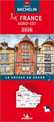 Northeastern France 2026 - Michelin National Map 707