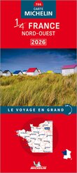 Northwestern France 2026 - Michelin National Map 706