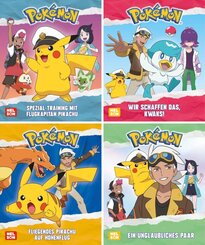 Nelson Mini-B&uuml;cher: 4er Pok&eacute;mon: Pikachu 9-12