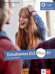 Estudiantes.ELE Plus A1 - Hybride Ausgabe allango, m. 1 Beilage
